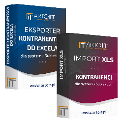 Subiekt GT - Pakiet Eksporter kontrahentów + Importer Kontrahentów