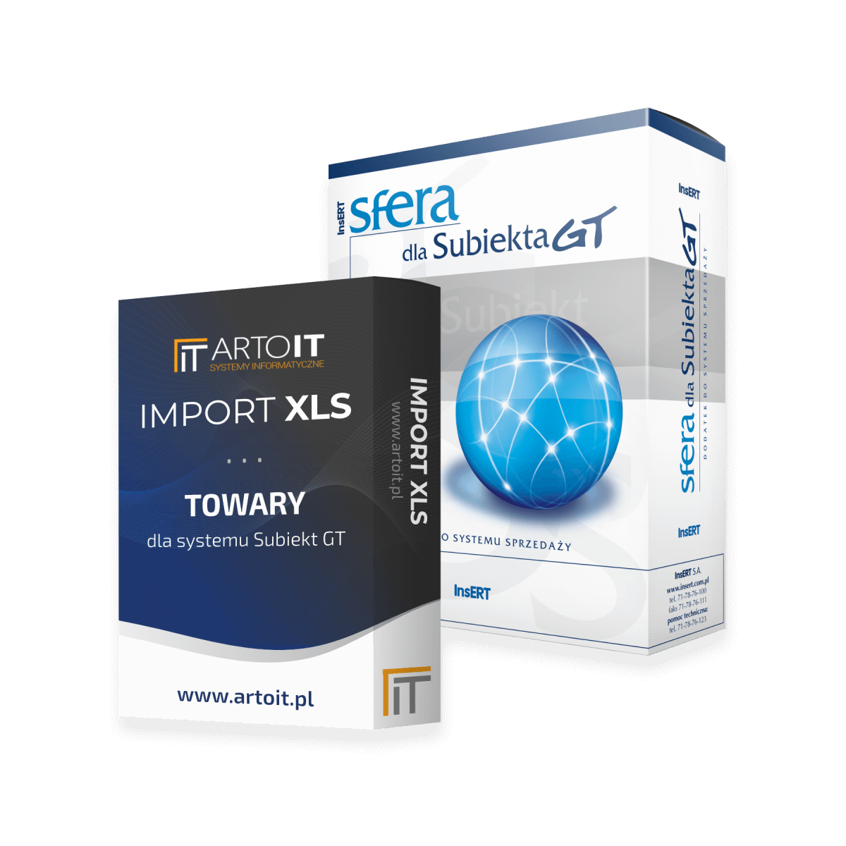Subiekt GT - Pakiet Importer towarów + Sfera