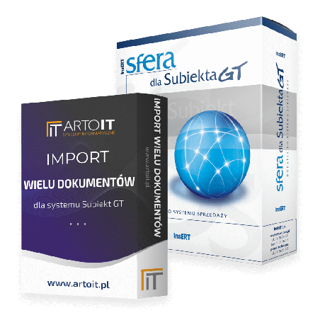 Subiekt GT - Pakiet Importer Wielu Dokumentów + Sfera