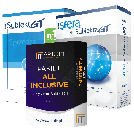 Pakiet Subiekt GT + Sfera + All Inclusive
