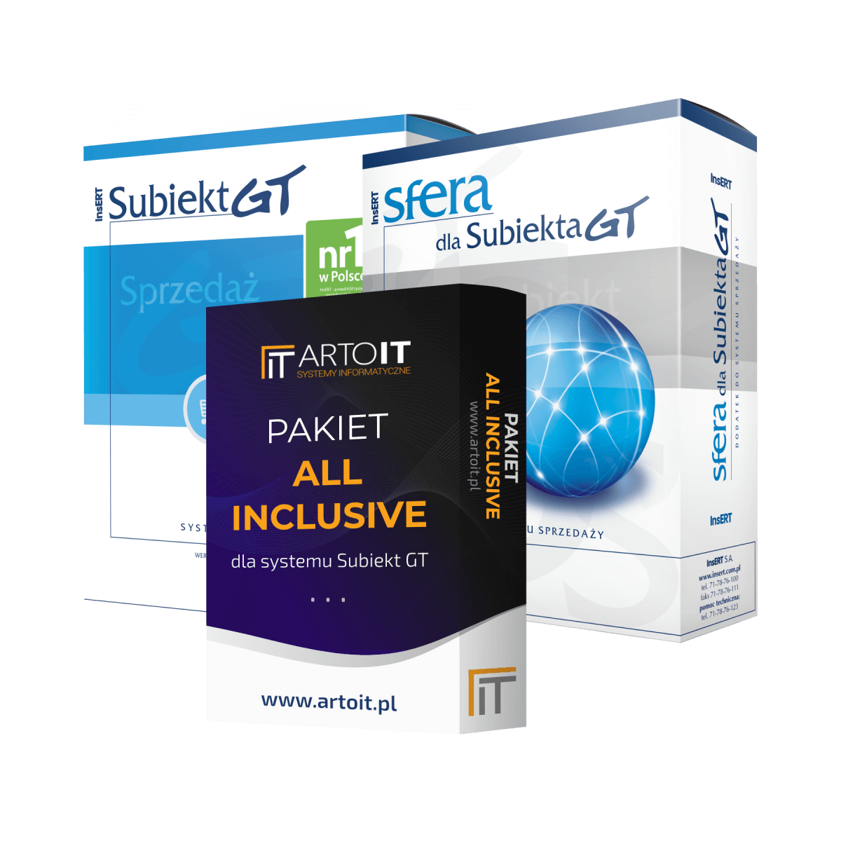 Pakiet Subiekt GT + Sfera + All Inclusive