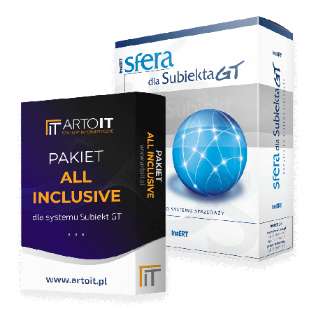 Pakiet All Inclusive dla Subiekta GT + Sfera