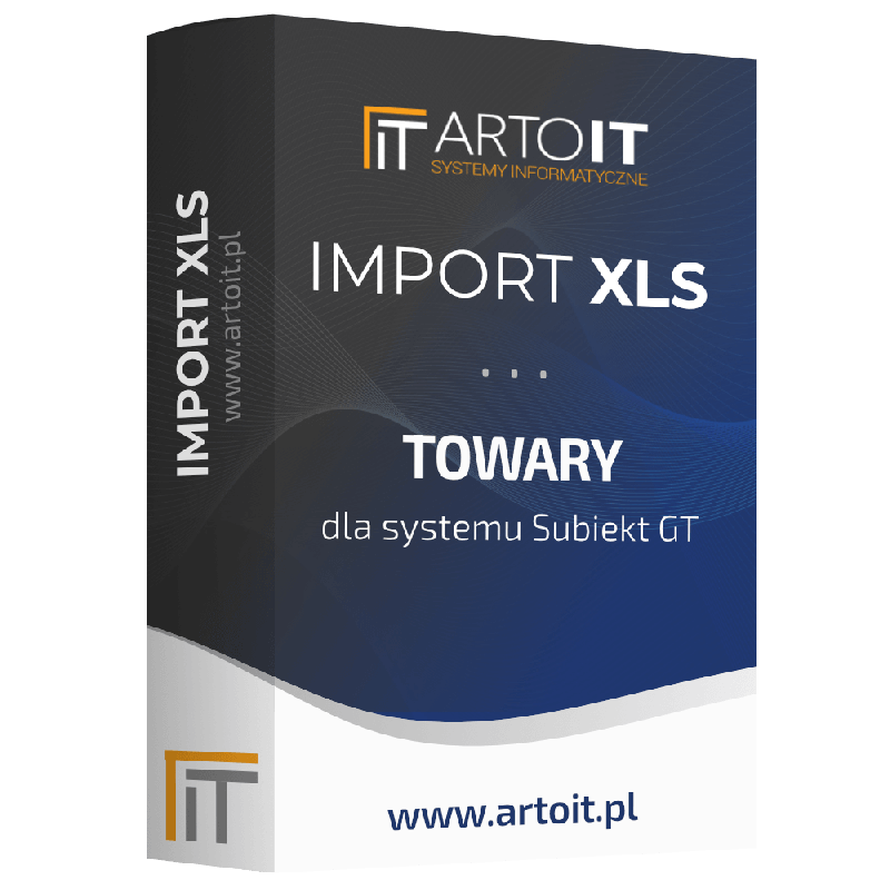 Subiekt GT - Importer Towarów z Excela