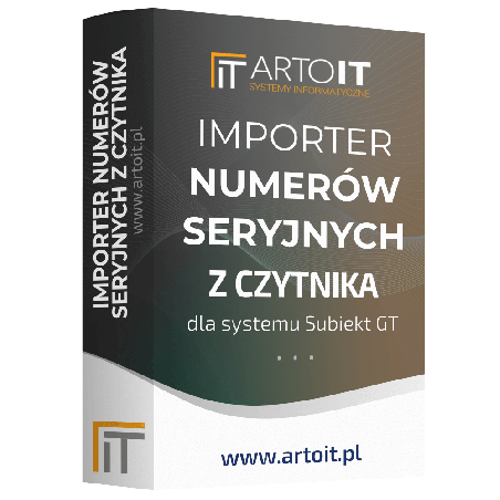 Subiekt GT - Importer numerów seryjnych